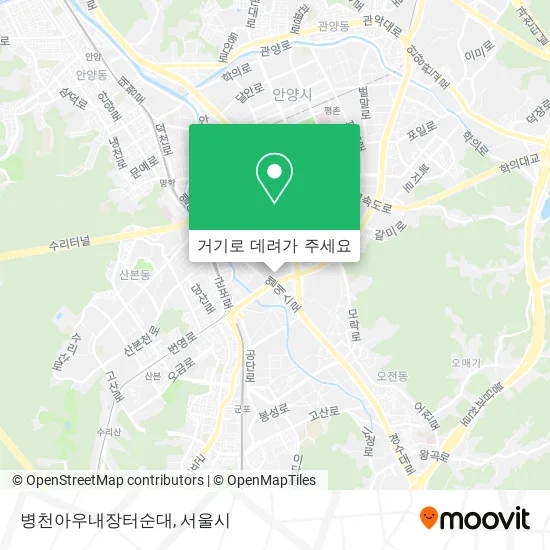 병천아우내장터순대 지도