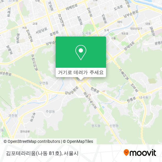 김포테라리움(나동 81호) 지도