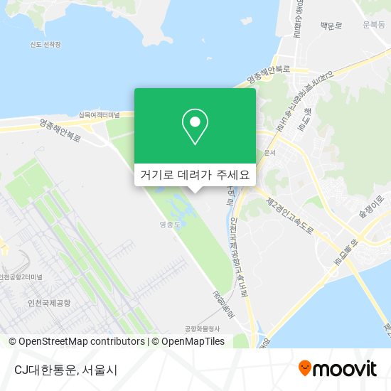 CJ대한통운 지도