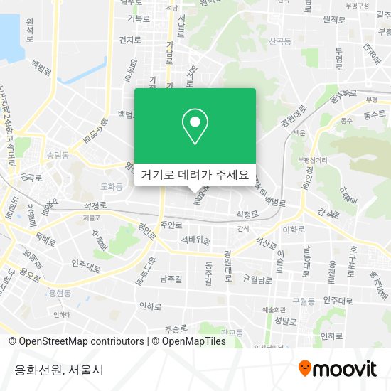용화선원 지도