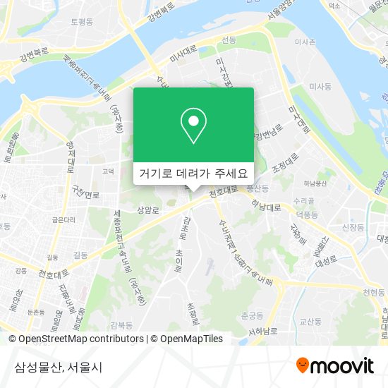 삼성물산 지도