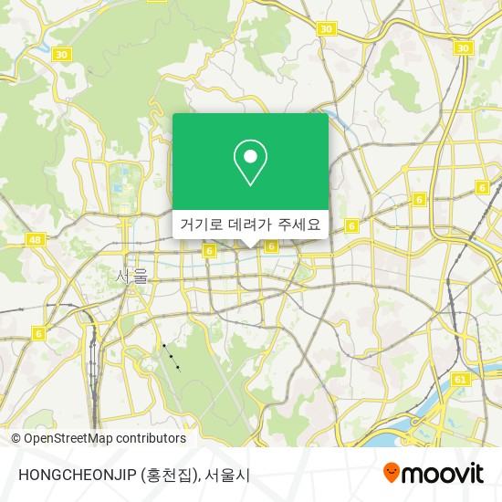 HONGCHEONJIP (홍천집) 지도