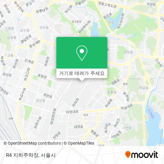 R4 지하주차장 지도