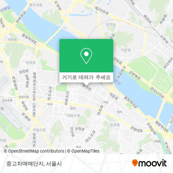 버스 또는 지하철 으로 강서구, 서울시 에서 중고차매매단지 으로 가는법?