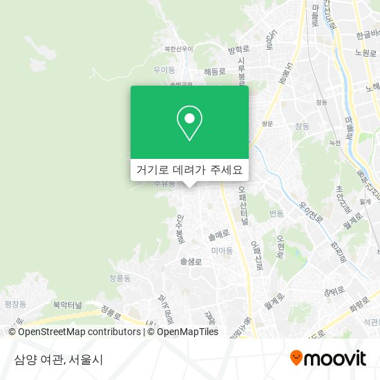 삼양 여관 지도