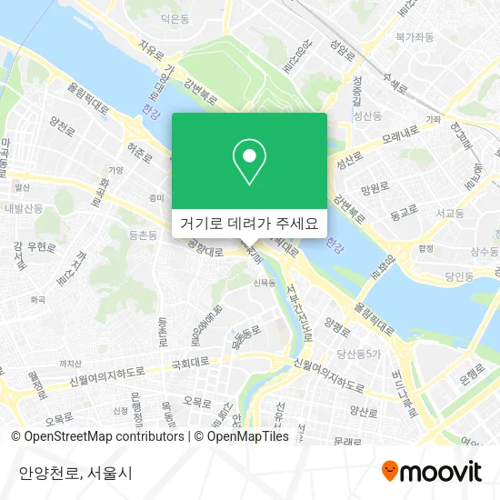 안양천로 지도