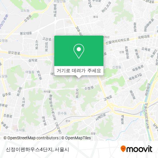 신정이펜하우스4단지 지도