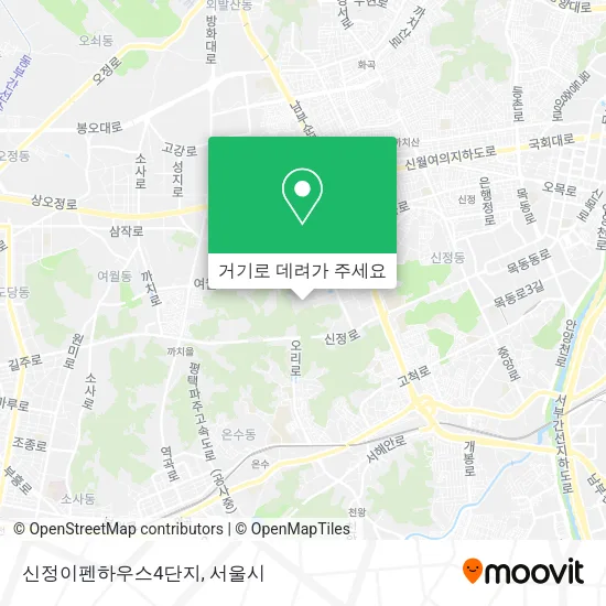 신정이펜하우스4단지 지도