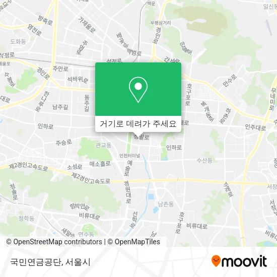국민연금공단 지도