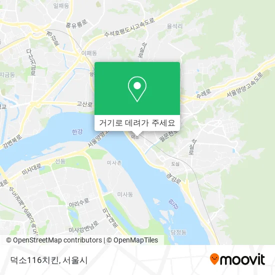 덕소116치킨 지도
