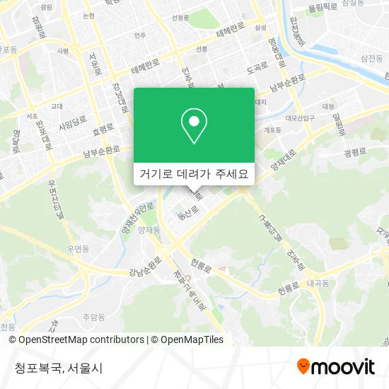청포복국 지도