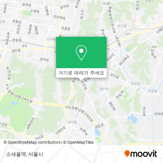 소새울역 지도