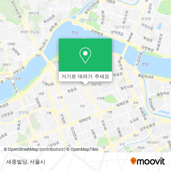 세종빌딩 지도