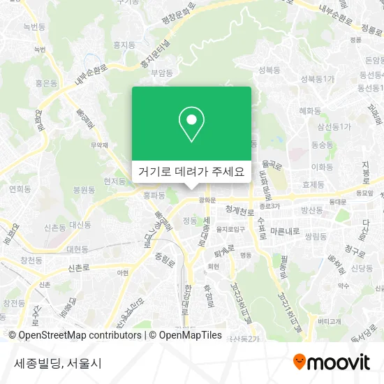 세종빌딩 지도
