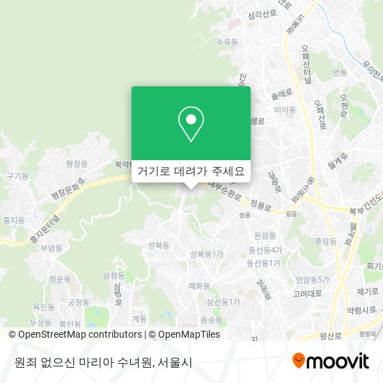 원죄 없으신 마리아 수녀원 지도