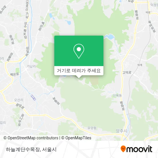 하늘계단수목장 지도
