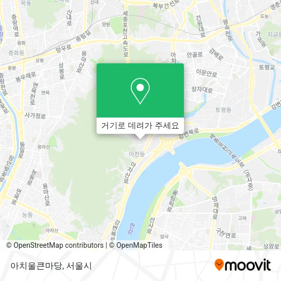 아치울큰마당 지도