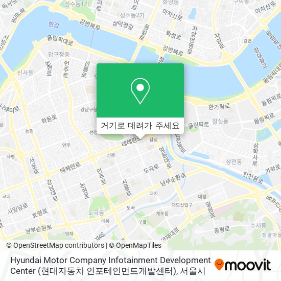 Hyundai Motor Company Infotainment Development Center (현대자동차 인포테인먼트개발센터) 지도