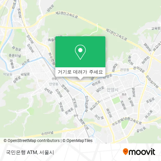 국민은행 ATM 지도