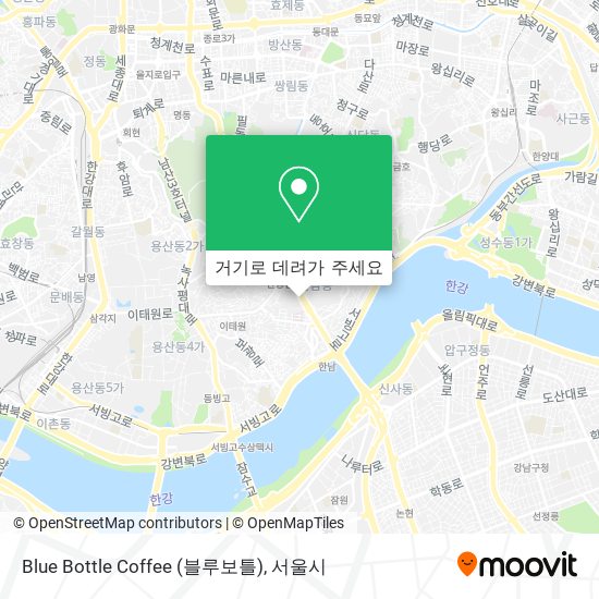 Blue Bottle Coffee (블루보틀) 지도