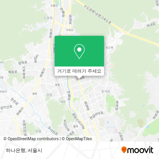 하나은행 지도