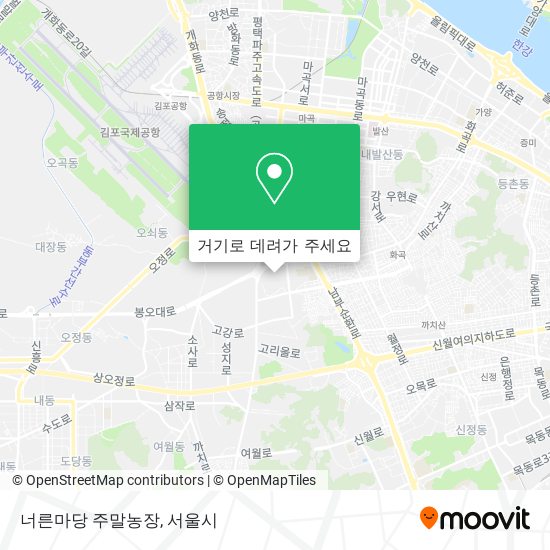 너른마당 주말농장 지도
