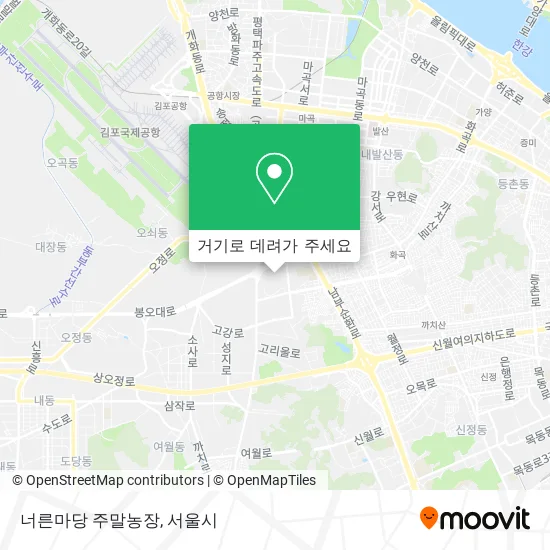 너른마당 주말농장 지도