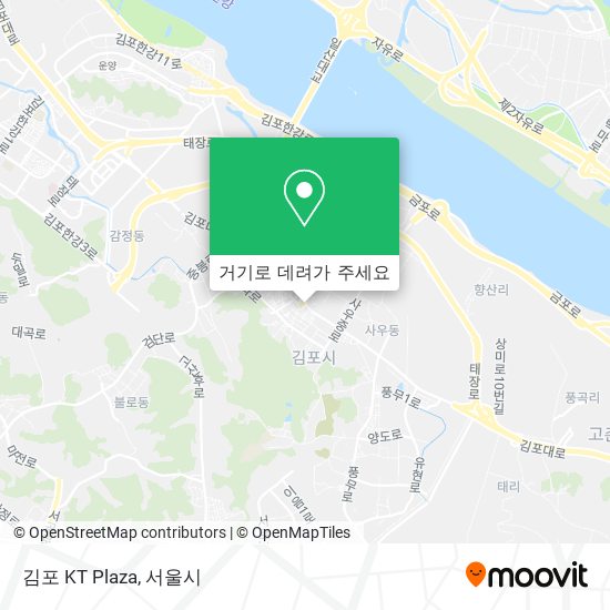 김포 KT Plaza 지도