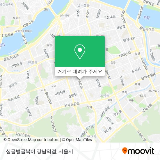 싱글벙글복어 강남역점 지도