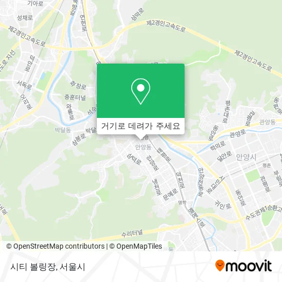 시티 볼링장 지도