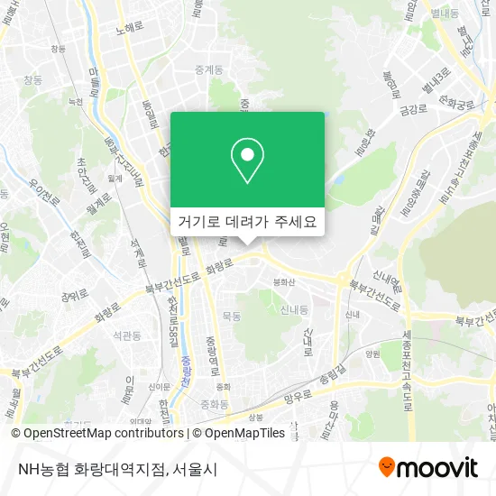 NH농협 화랑대역지점 지도