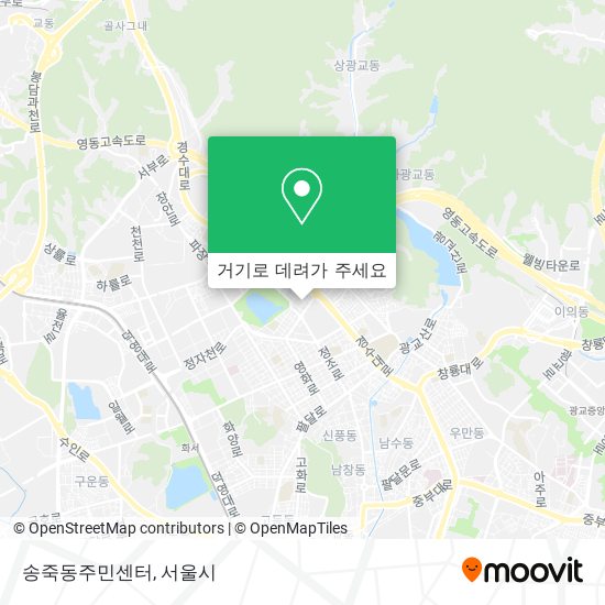 송죽동주민센터 지도