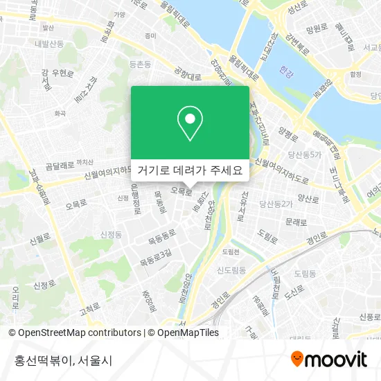 홍선떡볶이 지도