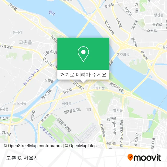 고촌IC 지도