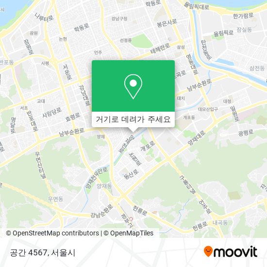 공간 4567 지도