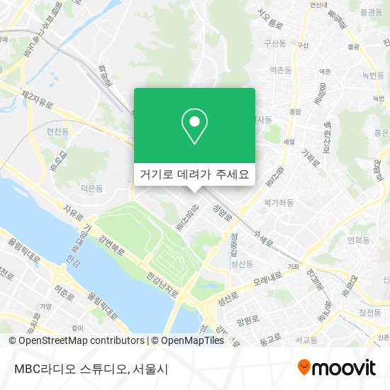 MBC라디오 스튜디오 지도