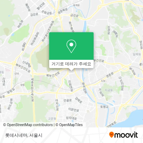 롯데시네마 지도