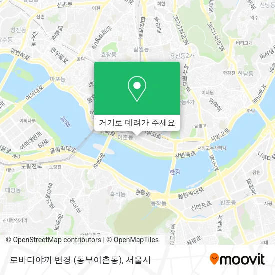 로바다야끼 변경 (동부이촌동) 지도