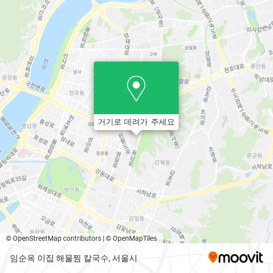 임순옥 이집 해물찜 칼국수 지도