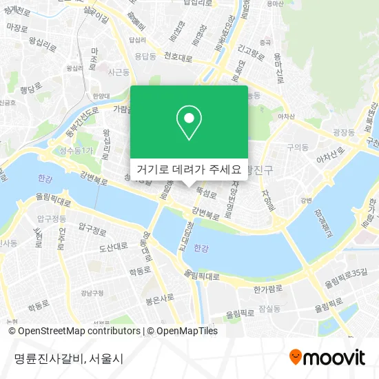 명륜진사갈비 지도