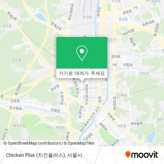 Chicken Plus (치킨플러스) 지도