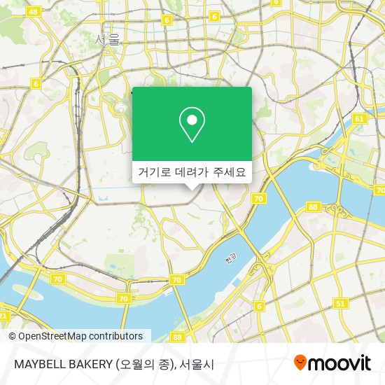 MAYBELL BAKERY (오월의 종) 지도