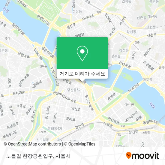 노들길 한강공원입구 지도