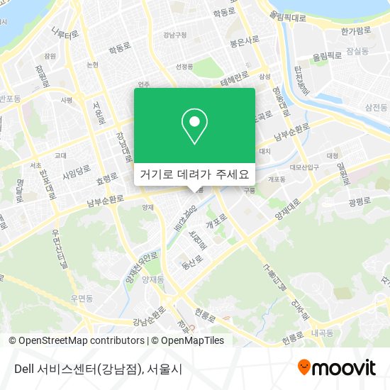 Dell 서비스센터(강남점) 지도