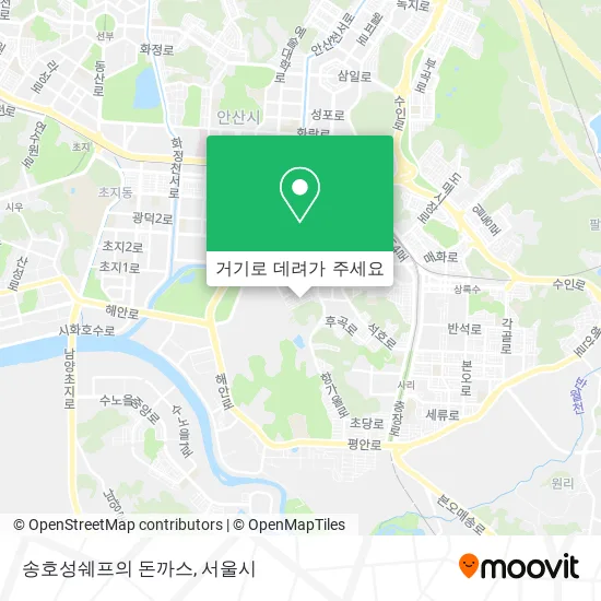 송호성쉐프의 돈까스 지도