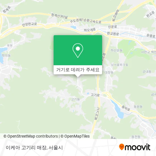 이케아 고기리 매장 지도