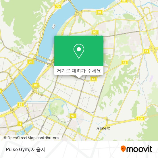 Pulse Gym 지도