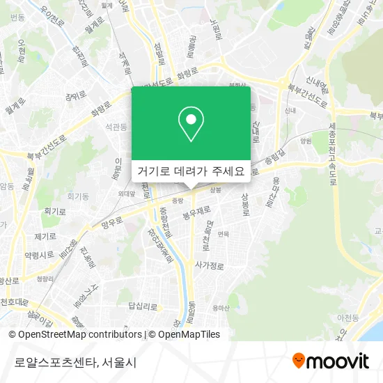 로얄스포츠센타 지도