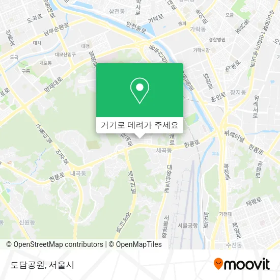 도담공원 지도