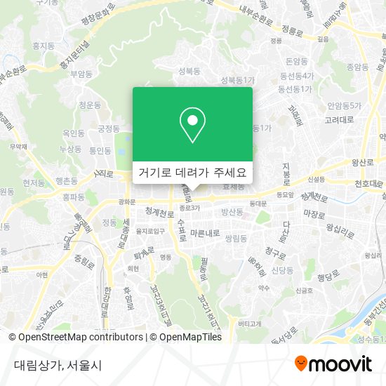 대림상가 지도